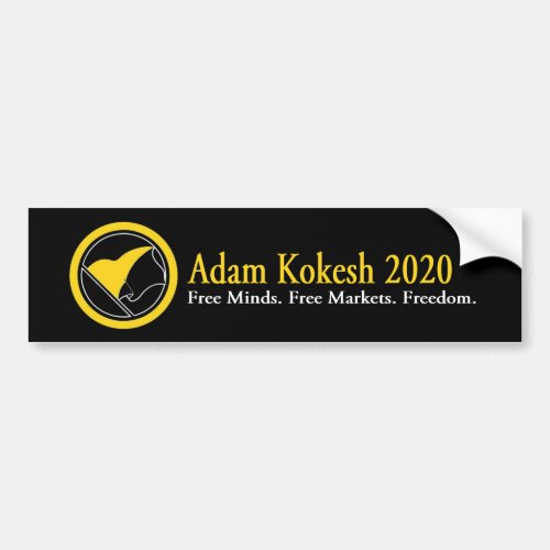 Adam Kokesh 2020 Bumper Sticker