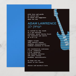 Adam Lawrence Custom Revised Invitation