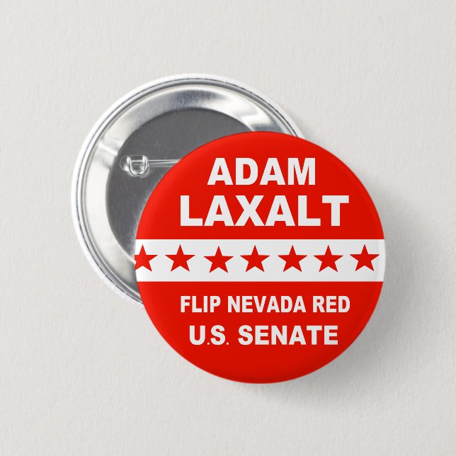 Adam Laxalt 2022 U.S. Senate Nevada Button (Front & Back)