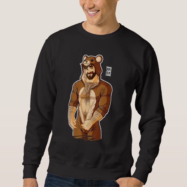 Adam Likes Teddy Bears Sweatshirt (Front)