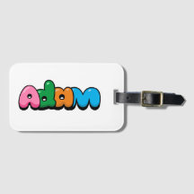 Adam Luggage Tag