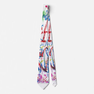 Adam Moyer Merch THC-A thaddeus & crimson band Neck Tie