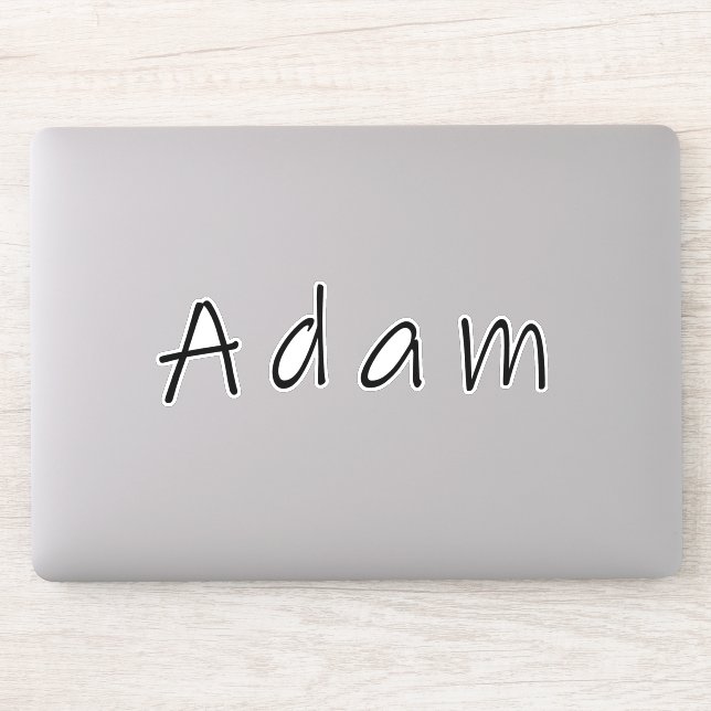Adam name, for Adam Sticker (Computer)