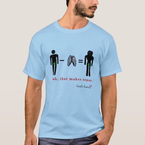 Adam _ Rib  Eve T_Shirt