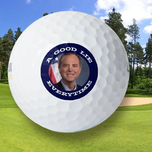 Adam Schiff Good Lie Golf Balls