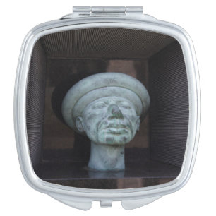 Adam - Sculpture On Rudolf Hausner's Grave Compact Mirror