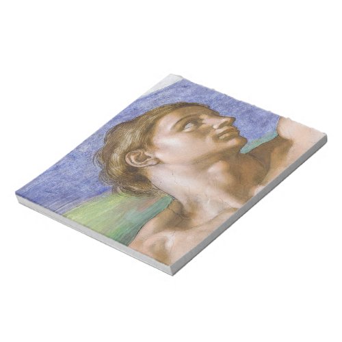 Adam Sistine Chapel by Michelangelo Notepad