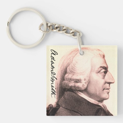 Adam Smith Profile signature Keychain