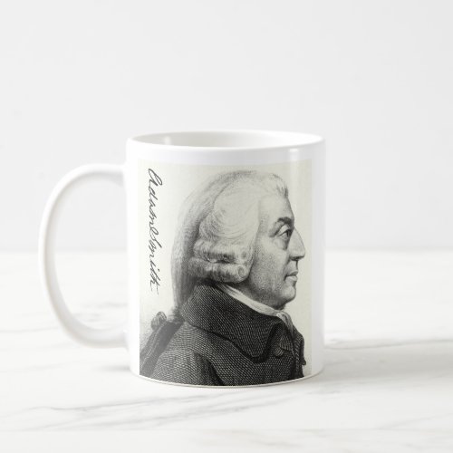 Adam Smith Profile with signature Coffee Mug
