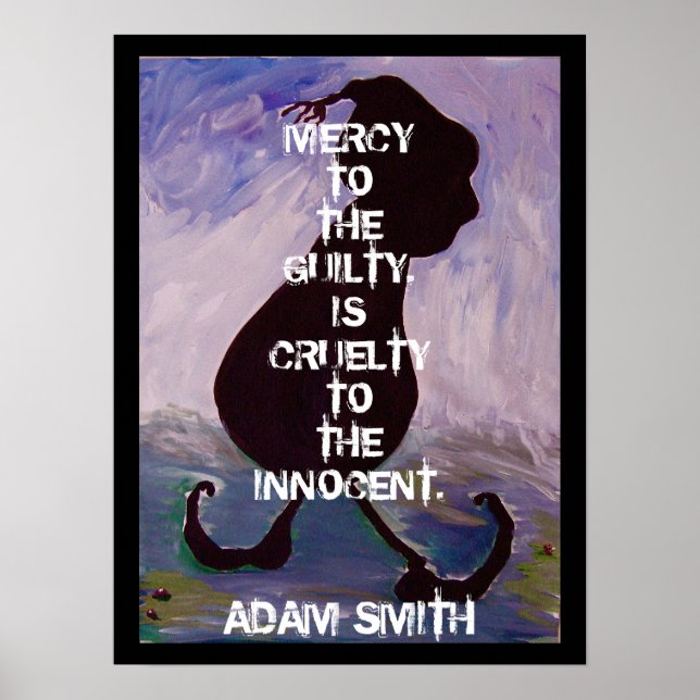 Adam Smith -  Quote - Poster (Front)
