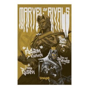 Adam Warlock - Marvel Rivals Fanart Poster