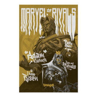 Adam Warlock - Marvel Rivals Fanart Poster