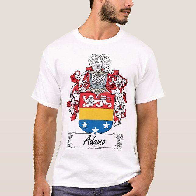 Adamo Family Crest T-Shirt (Front)