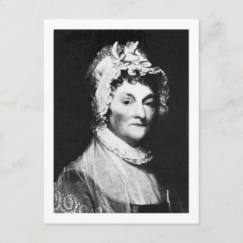 Adams  Abigail Adams First Lady 1797 _ 1801 Postcard