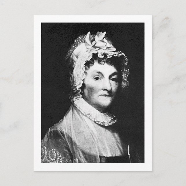 Adams ~ Abigail Adams First Lady 1797 - 1801 Postcard (Front)