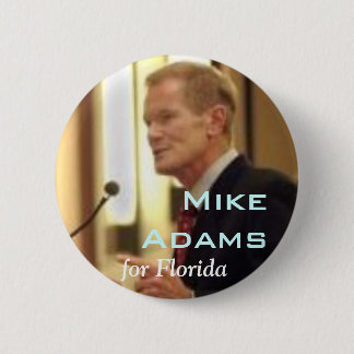 Adams AGS Pinback Button