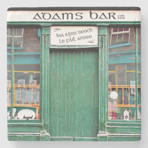 Adams Bar Dingle Pubs Irish Coasters Ireland Stone Coaster