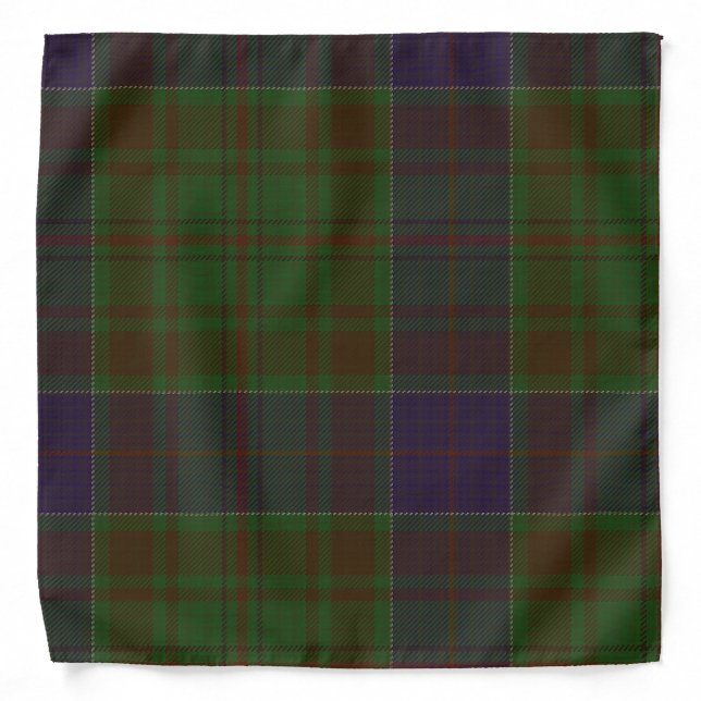 Adams Clan Tartan Bandana (Front)