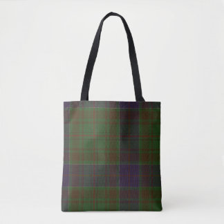 Adams Clan Tartan Tote Bag