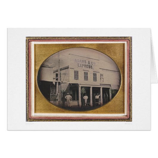 Adams & Co. Express building (40129) Cards (Front Horizontal)
