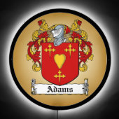 Adams Coat of Arms LED Sign (Front)