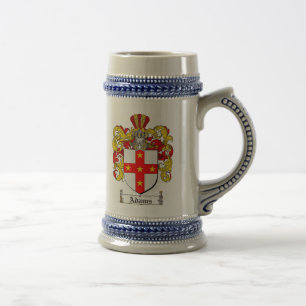 Adams Coat of Arms Stein / Adams Family Crest