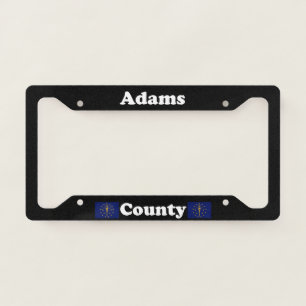 Adams County Indiana LPF License Plate Frame