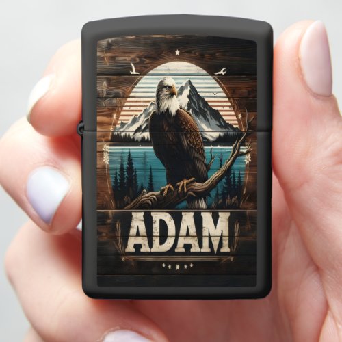 Adams Eagle Mountain Sunset Zippo Lighter