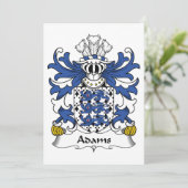 Adams Family Crest (Standing Front)