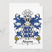 Adams Family Crest (Front/Back)