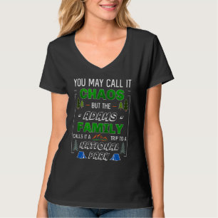 Adams Family National Park Vacation Trip Matching T-Shirt