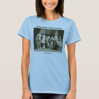 Adams Family Reunion Photo and Checklist T-Shirt