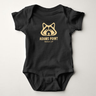 Adams Point Raccoon Baby T-Shirt Bodysuit