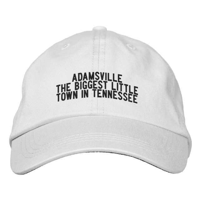 ADAMSVILLE Tennessee Hat (Front)