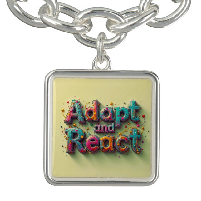 Adapt and React Round Bracelet (Design)