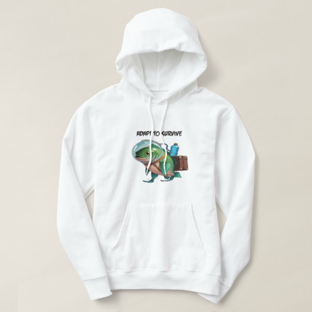 Adapt to Survive Hoodie (Design Front)