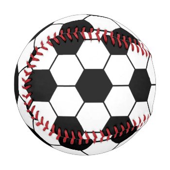 Adapted Soccer Ball Pattern Black White by mystic_persia at Zazzle