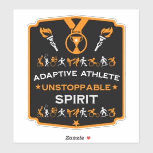 Adaptive Disabled Sports Gift Sticker