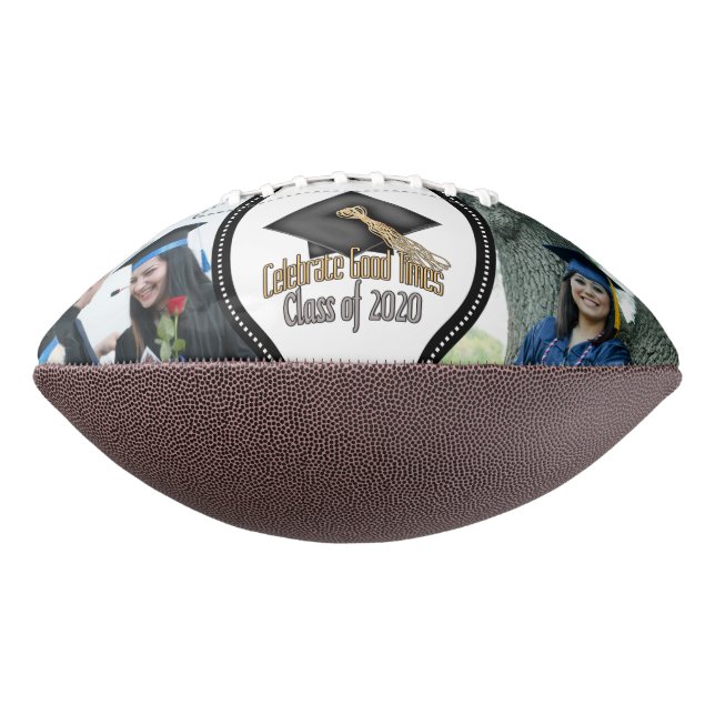 ADD 2 PHOTOS Class of 2020 Graduation Celebration Football (Rotated 270)