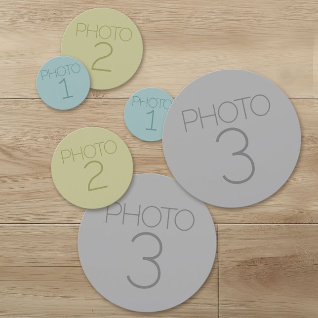 Add 3 Photos and Create Your Own Confetti (Custom Photo Confetti)