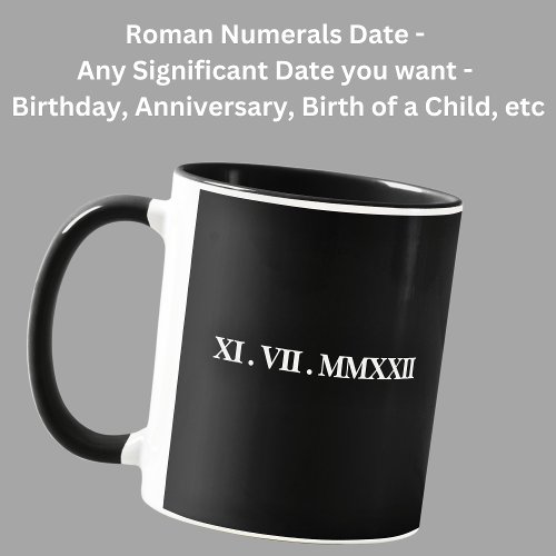Add A Birth Date Anniversary Name  Message etc Mug