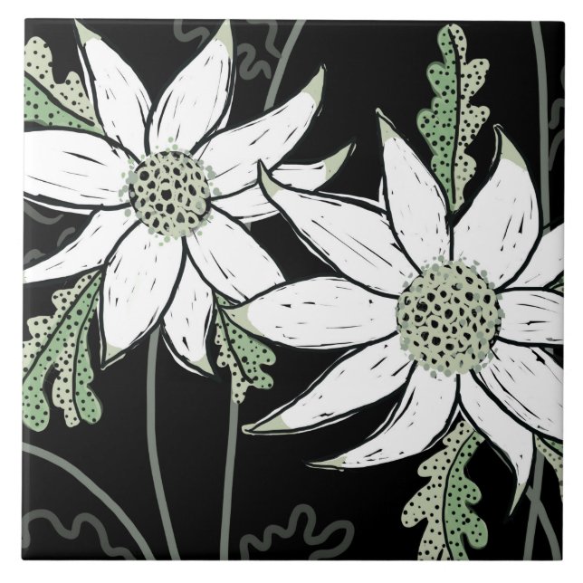 Add a hint of nature to your bathroom renovations ceramic tile (Front)