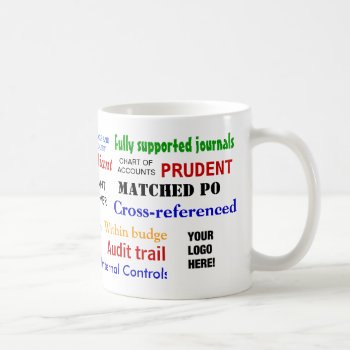 Add A Logo Accountant Stress Reliever Coffee Mug by accountingcelebrity at Zazzle