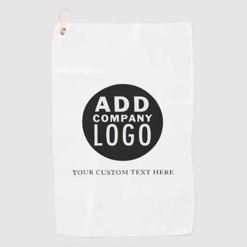 Add A Logo Promote Your Business Golf Towel