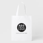 add a logo | simple minimalist grocery bag