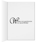 Add a name, 11th birthday card (Inside (Right))