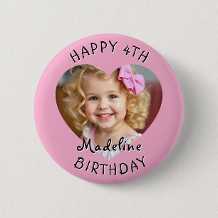 Add a Name and Age to this Happy Birthday Button