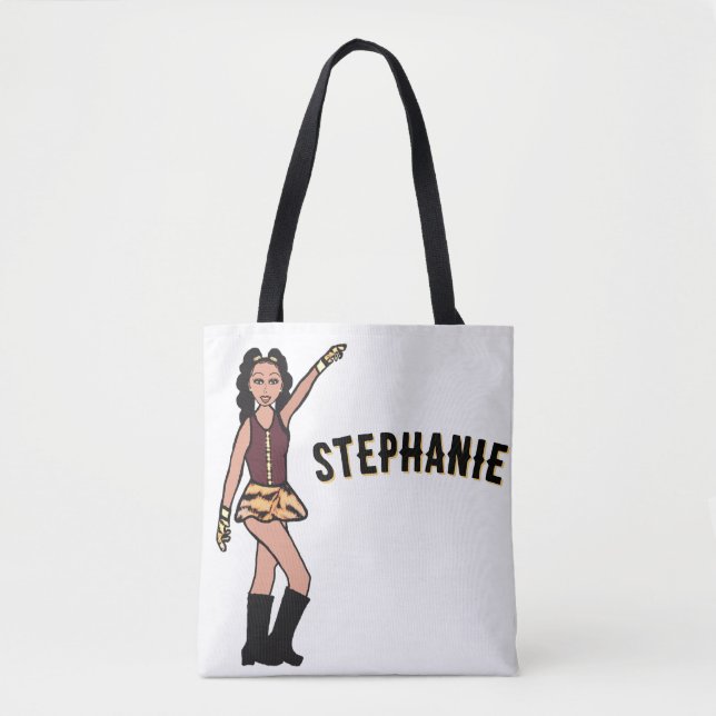 Add A Name Maroon Tiger Style #4 Tote Bag (Front)