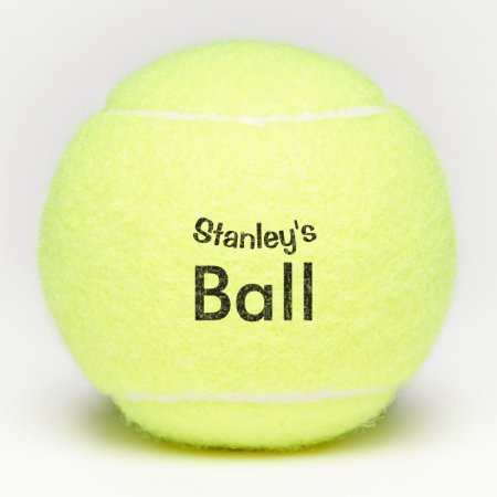 Add A Name Personalized Tennis Balls