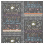 Add a Name to Sunshine Chalkboard Fabric